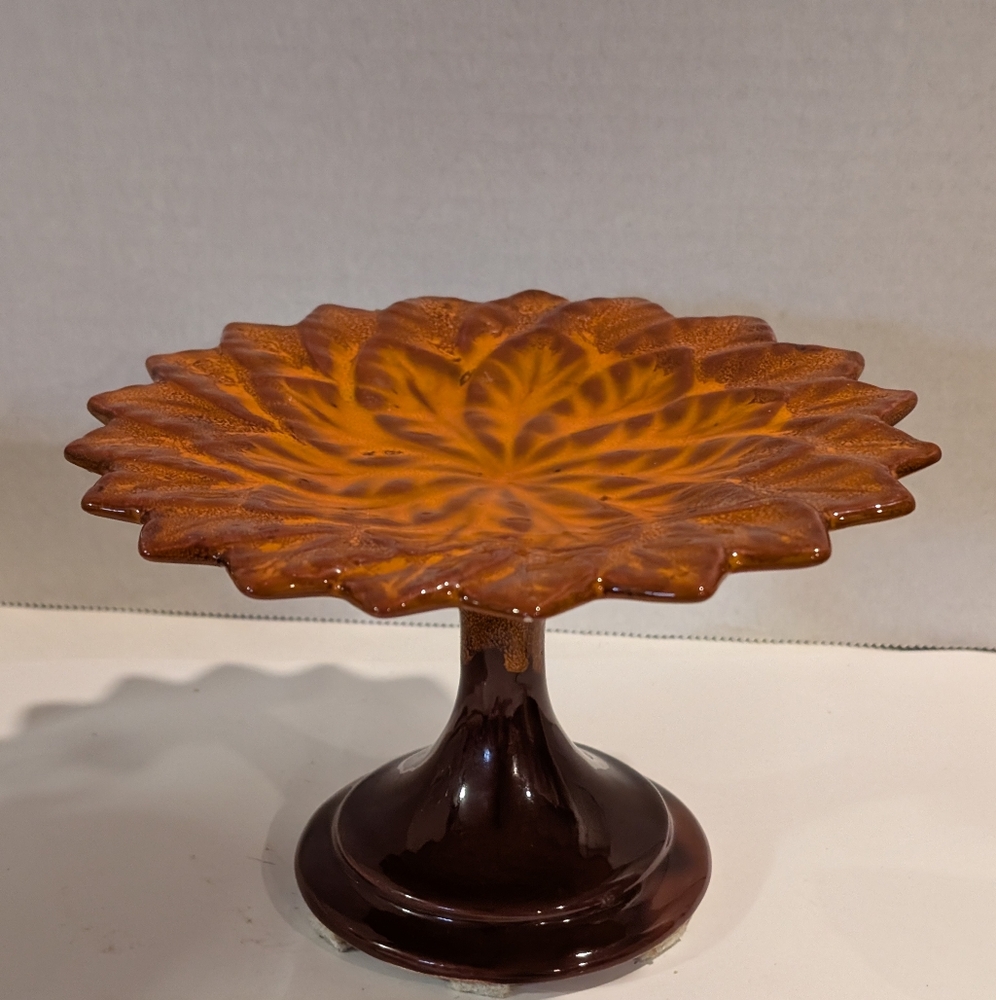 Vintage Alliston Canada Pottery, Trinket Dish, Dessert Plate.